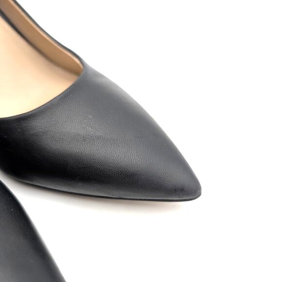 Sam Edelman Hazel Pointed Toe Heel Pumps Women's Leather Black US7 EU37.5 - Picture 10 of 14
